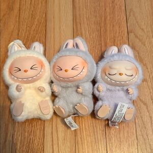 Labubu have a seat trio